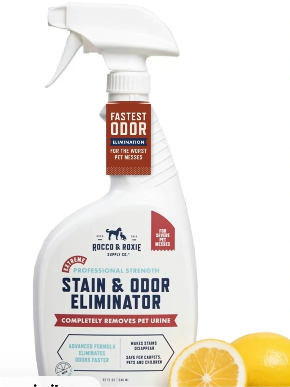 White Stain & Odor Eliminator - Professional Strength